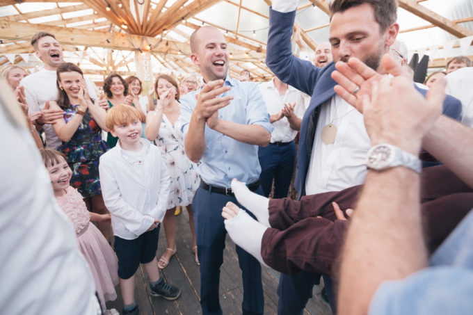 Taani traditsiooniline pulmamäng Eesti pulmas