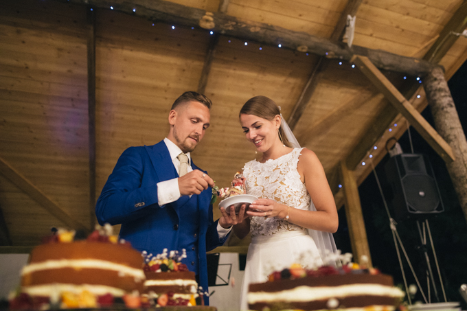 Pulmapidu külalistega looduses