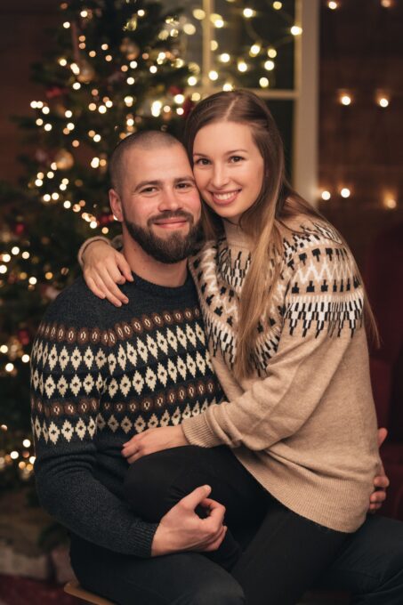 Jõuluteemaline fotosessioon