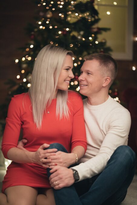 Jõuluteemaline fotosessioon